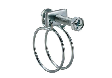 DOUBLE WIRE SS HOSE CLIPS